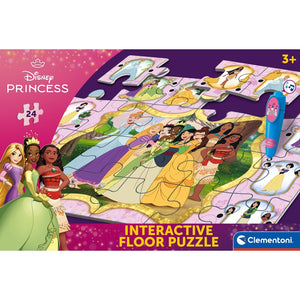 Tapete Puzzle + Jogo Interativo Princesas