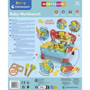 Baby Montessori - Mesa de Ferramentas