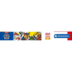 Paw Patrol - 1x12 + 1x16 + 1x20 + 1x24 Peças