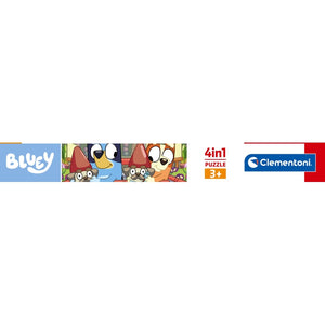 Bluey - 1x12 + 1x16 + 1x20 + 1x24 Peças