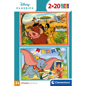 DISNEY CLASSIC - 2x20 Peças
