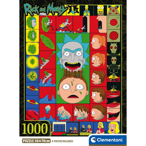 RICK & MORTY - 1000 Peças
