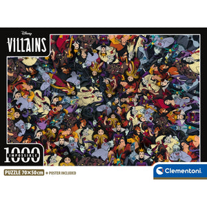 DISNEY VILLAINS - 1000 Peças