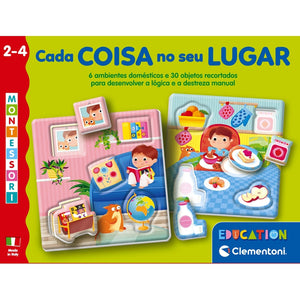 Montessori - Cada Coisa no Seu Lugar