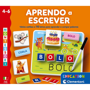 Montessori - Aprendo a Escrever