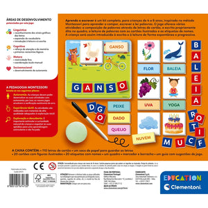 Montessori - Aprendo a Escrever