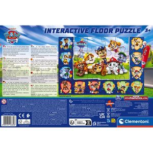 Tapete Puzzle + Jogo Interativo Patrulha Pata