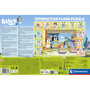 Tapete Puzzle + Jogo Interativo Bluey