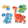 Carregar imagem no visualizador da galeria, Dinosaurs - 1x3 + 1x6 + 1x9 + 1x12 Peças
