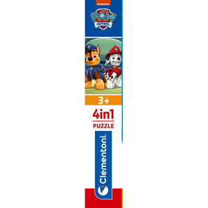 Paw Patrol - 1x12 + 1x16 + 1x20 + 1x24 Peças