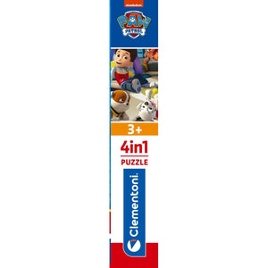 Paw Patrol - 1x12 + 1x16 + 1x20 + 1x24 Peças