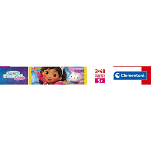 GABBY'S DOLLHOUSE - 3x48 Peças