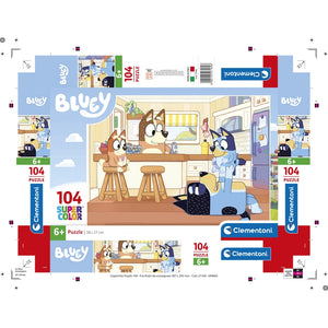 Bluey - 104 Peças