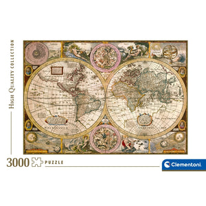Old Map - 3000 Peças