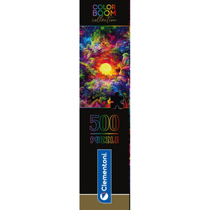 Psychedelic Jungle Sunrise - 500 Peças