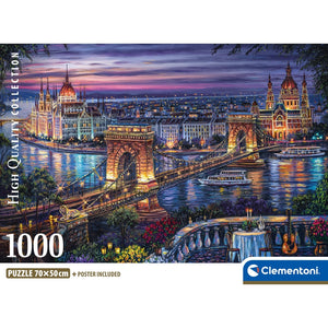LIGHTS OF THE DANUBE - 1000 Peças