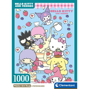 HELLO KITTY - 1000 Peças