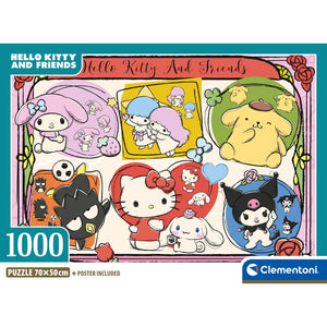 HELLO KITTY - 1000 Peças