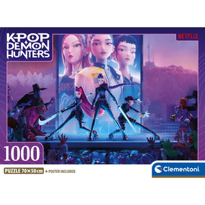 KPOP DEMON HUNTERS - 1000 Peças