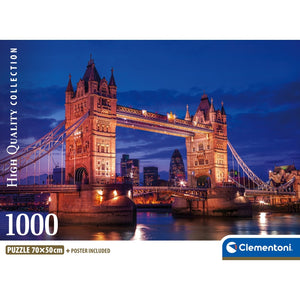 Tower Bridge At Night - 1000 Peças