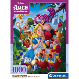 Disney Alice In Wonderland - 1000 Peças