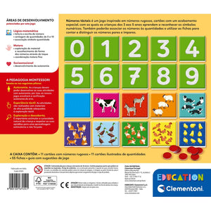 Montessori - Números Tácteis
