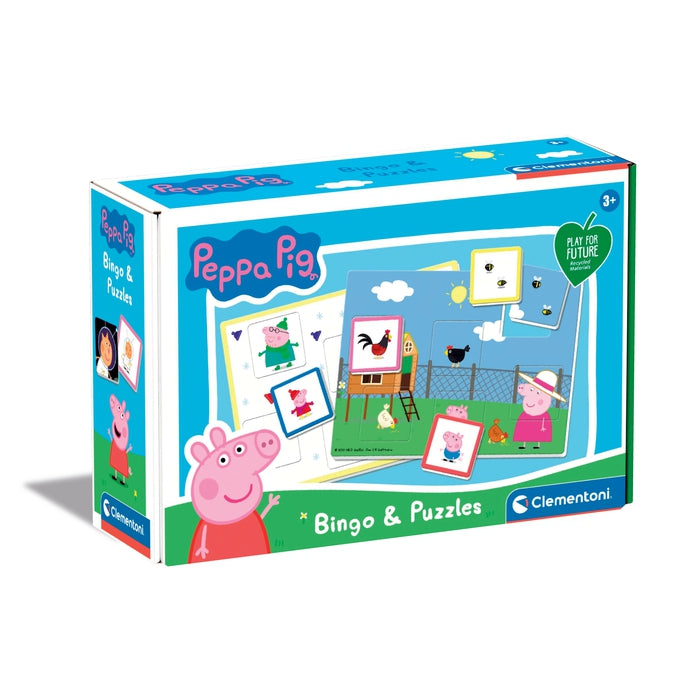 Peppa Pig - bingo & puzzle