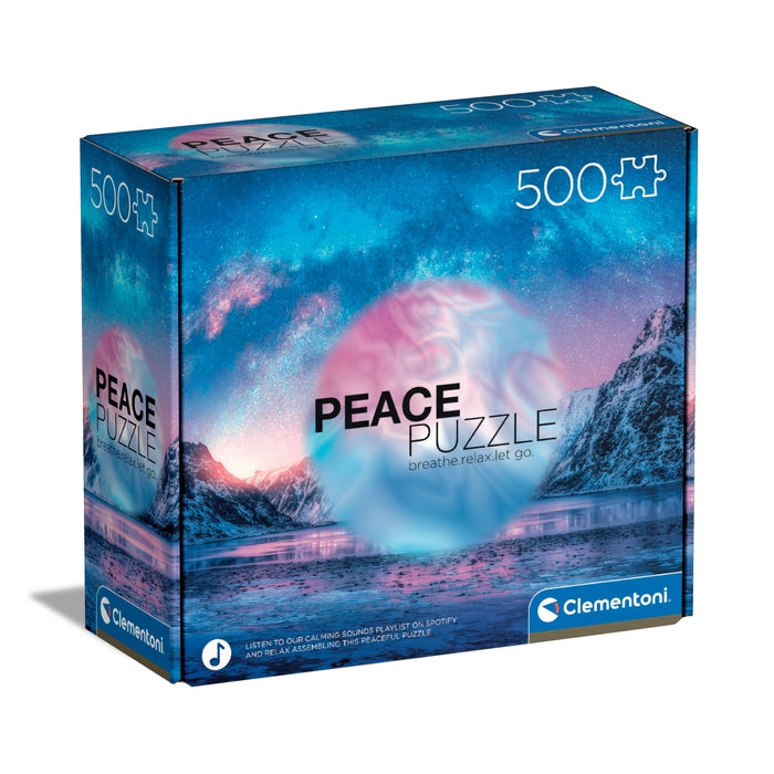 Peace Puzzle - Light Blue - 500 Peças