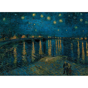 Van Gogh - Notte stellata sul Rodano - 1000 Peças