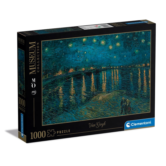 Van Gogh - Notte stellata sul Rodano - 1000 Peças