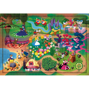 Disney Maps Alice - 1000 Peças