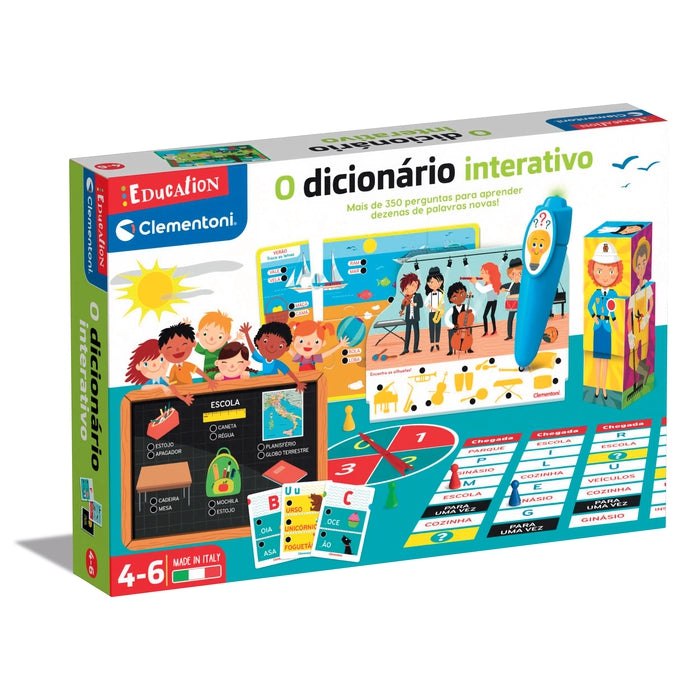 Aprende com o Dicionário Interativo - Clementoni - Jogos Didáticos - Compra  na