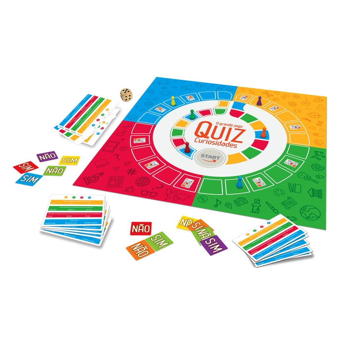 O Grande Jogo Quiz - Jogo de Tabuleiro, Jogos educativos