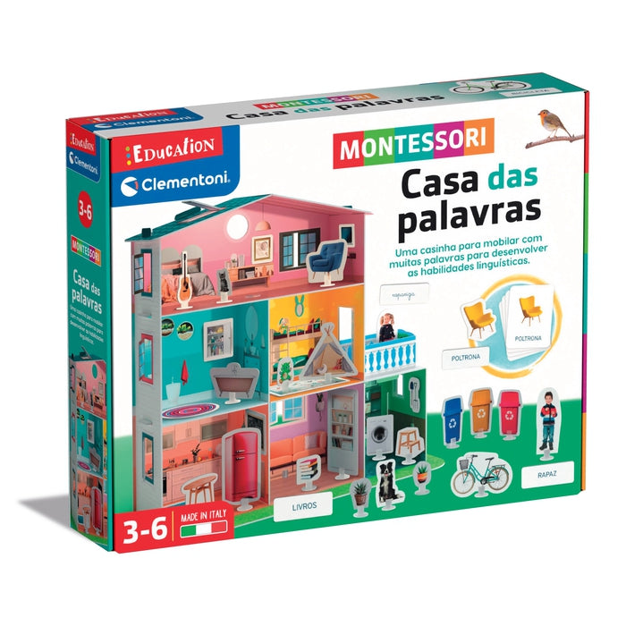 MONTESSORI - Casa das palavras – Clementoni PT